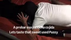 Redare The Whore in Black Loves Dildo Joaca cu partenerul ei latino excitat