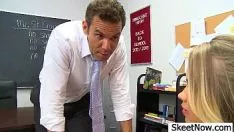 Play Wild fucks with blonde students that fret to pass the class XXX Romania