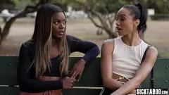 Play Stepmom Ana Foxxx Initiates Sexy Black Teen Stepdaughter Alexis Tae in Lesbian Action