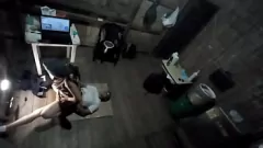 Reproduzir Meu militar volta para casa para férias! Ela está quente e excitada depois de meses sem homem - vamos foder no chão